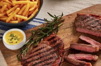 2 ranch steaks skinny or sweet potato fries – £4 members / £5 non members