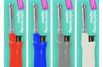 2 x Keep It Handy Mini Bendy gas Lighter ( pack of 4) – with clubcard