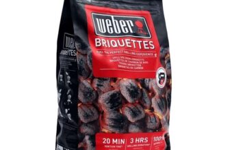 2 x Weber Barbecue Charcoal BBQ Fuel Briquette 8kg (17591) Charcoal