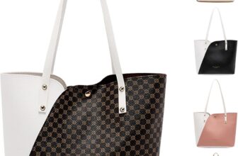 2024 New Womens Bag Set – Fashionable Shoulder Purse, Tote Handbag, Soft Leather Large Capacity