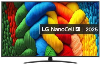 2025 LG 65NANO81A6A 65 NanoCell 4K TV 1 Year Warranty With BLC/HSD/Totum/Unidays
