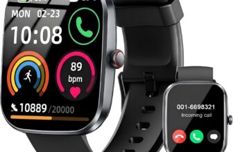 2026 Smart Watch, 1.91 HD Bluetooth 5.4 Calling Smartwatch for Men Women 115 Sport Modes Fitness Activity Trackers, SPO2/Heart Rate/Sleep Monitor, IP68 Waterproof Step Counter for Android iOS