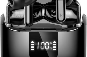 2026 Wireless Earbuds, 6D Stereo Bluetooth 5.4 Headphones, 50Hrs Deep Bass in-Ear Buds, 4 ENC Noise Cancelling Mic Earphones Sport, IP-X7 Waterproof, 3g Mini USB-C Fast Charging Headset Android iOS
