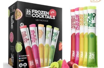 24 Ice Frozen Cocktails, 20 Pack