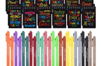 24 Sets Back-to-School Teacher Gifts Inspirational Pens and Notebooks
