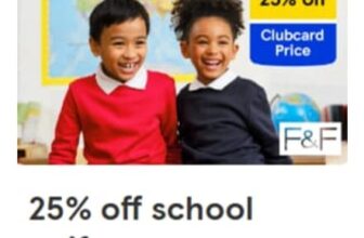 25% Off School Uniform At Tesco, Clubcard Prices