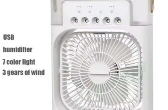 3 in 1 Fan – Fan / Mist Spray / Led Light – Black – Welcome Deal (Existing Customers £8.32). Sold by LUBIC Store