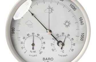 3-in-1 Indoor/Outdoor Hygrometer for Humidity and Temperature