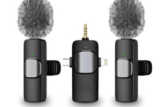 3-in-1 Wireless Lavalier Mic for iPhone, iPad, Android, Camera, USB-C