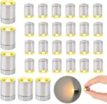 30pcs Miniature LED Lights – Warm White Battery Operated LED Lights, Paper Lantern DIY Crafts, Party Decoration Accessories, Mini LED Lights