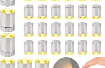 30pcs Miniature LED Lights – Warm White Battery Operated LED Lights, Paper Lantern DIY Crafts, Party Decoration Accessories, Mini LED Lights