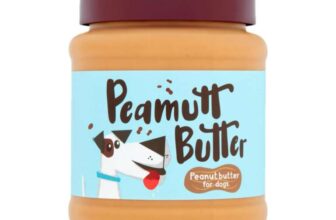 340g Peamutt Dog Peanut Butter Peanut Butter Dog Treat – £2.23 S&S