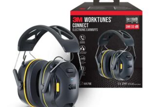 3M WorkTunes Connect Wireless Hearing Protector with Bluetooth 90570E-1