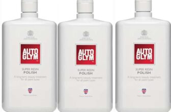 3x Autoglym Super Resin Polish, 1L – High Performance Car Polish for Detailing and Maximum Gloss Finish (3 For 2) S&S £30.82
