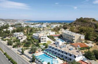 4 Nts 2 Adults- (12-17 Aug) Self-Catering w/Balcony Faliraki Rhodes – TUI Glasgow Flights, Backpacks – Rated V. Good on Trip Advisor Tax