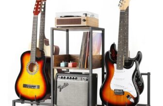 4-Tier Guitar Stand Unit