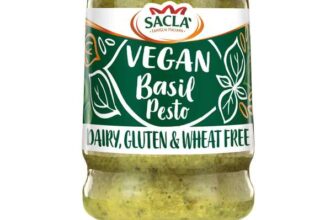 4 x Sacla Italian Vegan Basil Pesto 190g – 4 for 3 offer