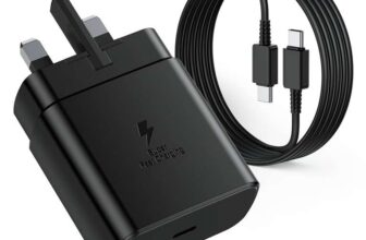 45W Samsung Fast Charger Plug USBC and Cable 2M for Galaxy – sold by SUZANNE MACKENZIE LTD/FBA