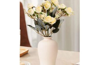 5 Branch 15 Heads Artificial Silk Rose Bouquet Wedding Party Decoration