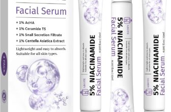 5% Niacinamide Serum for Face Anti-Aging Anti-Wrinkle Deep Hydration (3 Pack/15ml Each)