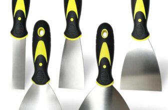 5 Pcs Wallpaper / Paint Scrapers, 1/2/3/4/5 Inch Stainless Steel. Sold by MKSCXJS FBA