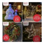 50% off All Christmas Stock All Month Long for July