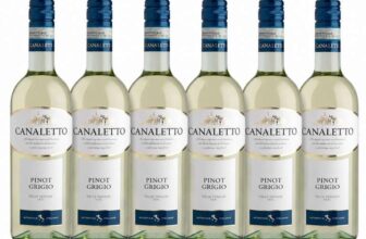6 x Bottles Canaletto Pinot Grigio, 75cl Wine