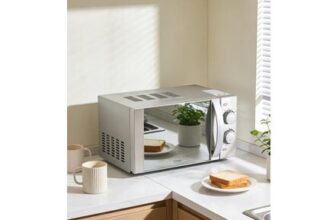 700W 20L Microwave Oven 6 Power Levels Function