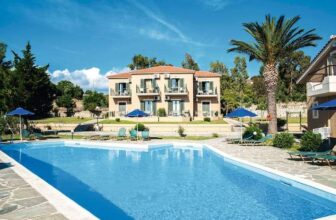 7nts Kefalonia for 1 adult and 1 child £270.18pp – Nikos Apartments Lassi, Kefalonia, from Manchester 14 July (full Tui package)