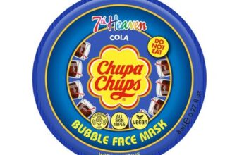 7th Heaven X Chupa Chups Bubble Face Mask (Cola)