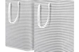 80L Freestanding Laundry Hampers – 3 Pack