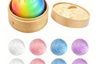 9 Pcs Dumpling Squishies Set – Sensory Fidget Tools