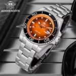 ADDIESDIVE 41mm Top Brand Sports Diver Watch Ceramic Bezel Colorful Dial AD2089 (with code) ADDIESDIVE Men Watch Flagship Store