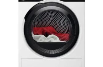 AEG 7000 Series TE718D4B 8Kg Heat Pump Tumble Dryer – White – D Rated