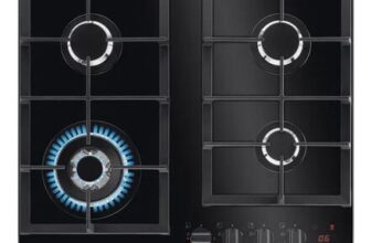 AEG HKB64450NB 59cm Gas Hob – Black
