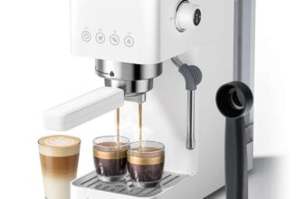 AMZCHEF 20 Bar Professional Espresso Machine (w/voucher) Sold by HomeMap Store, FBA