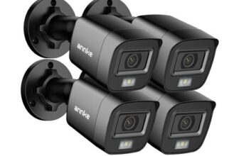 ANNKE Security Camera, 4 Pack 1080p