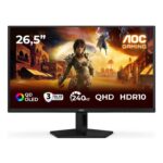 AOC G4 Q27G41ZDF 27 QD-OLED Quad HD 240Hz 0.03ms G-Sync compatible Gaming Monitor – With Code