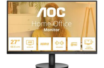AOC U27B3A – 27 Inch UHD 4K, 60Hz, IPS Monitor