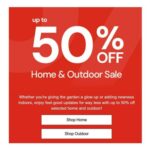ASDA George up to 50% Home, Garden & Electrical Sale Free C&C