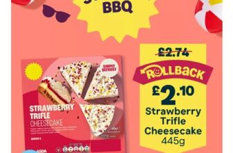 ASDA Strawberry Trifle Cheesecake 445g
