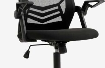ASPERUP Desk Chair black mesh/black fabric – Free C&C Only (limited stock)