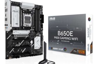 ASUS B650E MAX GAMING WIFI AMD B650 DDR5 ATX Socket AM5 Motherboard Norton 360 for Gamers