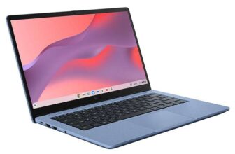 ASUS Chromebook 14 CX1405CTA Laptop 14.0 Full HD Screen Intel Celeron N50 Processor 4GB RAM 64GB eMMC Google Chrome OS