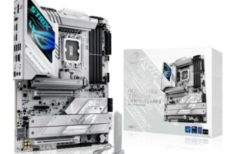 ASUS Intel ROG Strix Z890-A Gaming WiFi ATX motherboard, 16122 power stages, DDR5 slots – Sold by Amazon EU