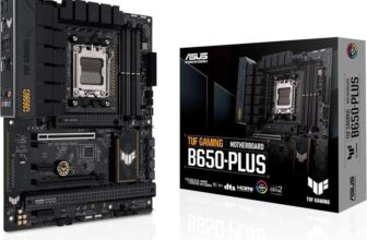 ASUS TUF GAMING B650-PLUS AMD Ryzen AM5 ATX motherboard