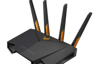 ASUS TUF Gaming AX3000 V2 Dual Band WiFi 6 Router with Mobile Tethering – Sold by Realtime Distribution FBA