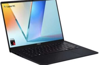 ASUS Vivobook 14 X1407QA 14 Laptop, Copilot PC – Snapdragon X, 512 GB SSD, Quiet Blue – w/Code – Free C&C