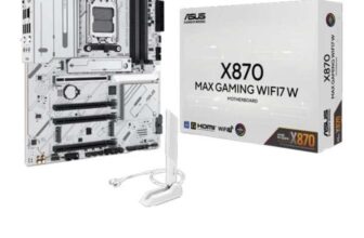 ASUS X870 MAX GAMING WIFI 7 W AM5 DDR5 PCIe 5.0 ATX Motherboard