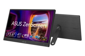 ASUS ZenScreen MB166CR Portable USB Monitor- 16 inch (15.6 inch viewable), Full HD, IPS, USB Type-C